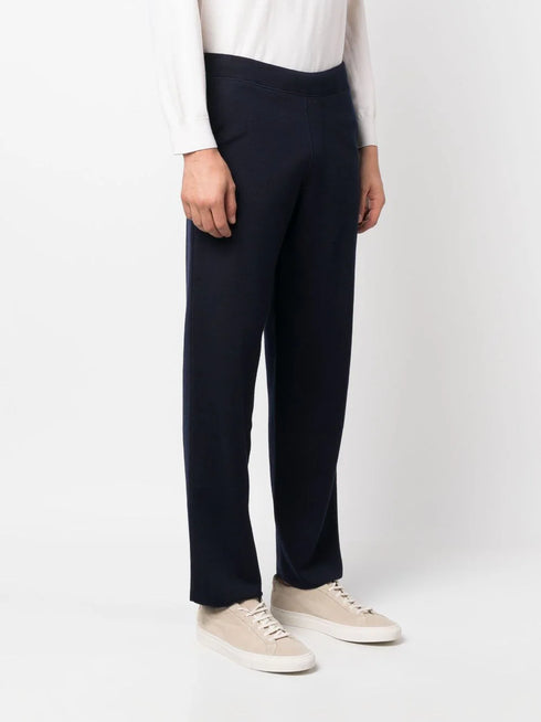 drawstring-fastening track pants